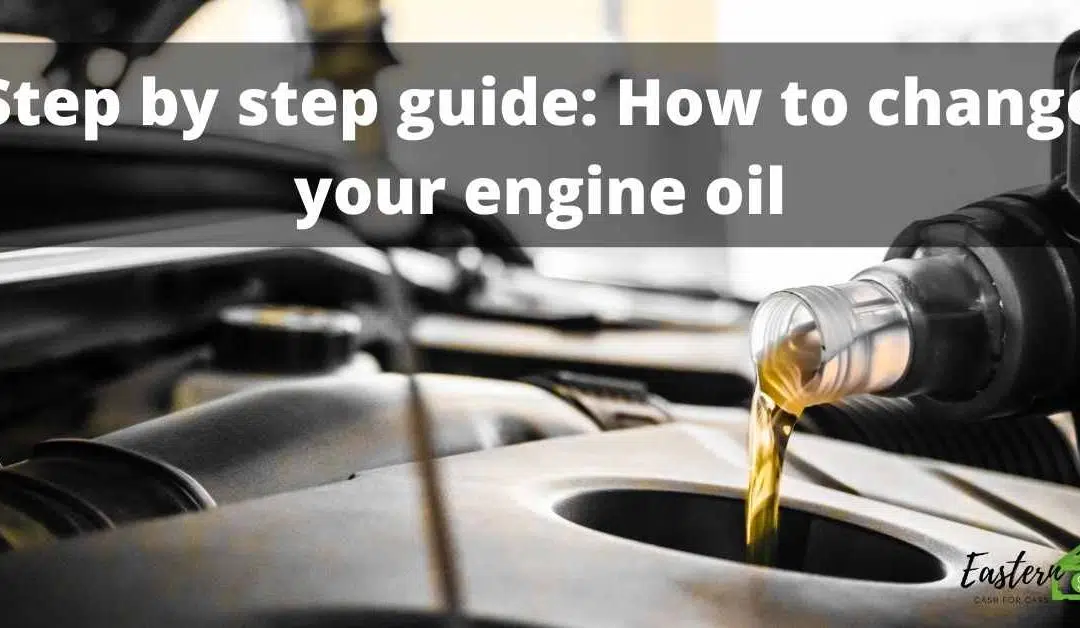 Step by step guide How to change your engine oil