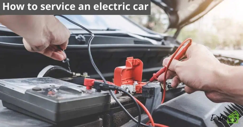 How to service an electric car