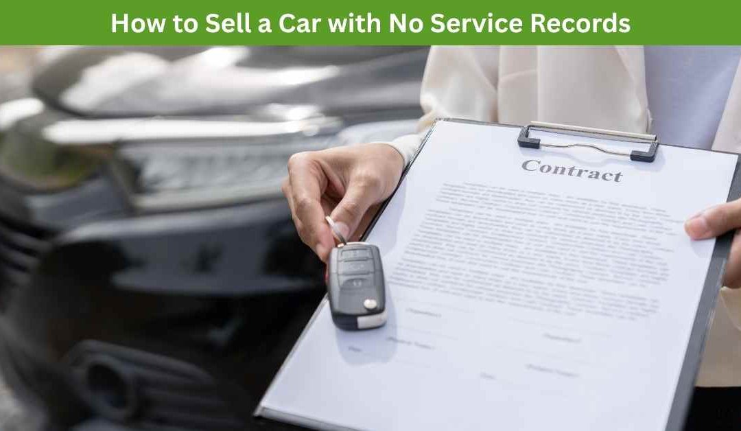 How to Sell a Car with No Service Records
